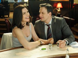 Alicia Florrick and Will Gardner, played by Josh Charles